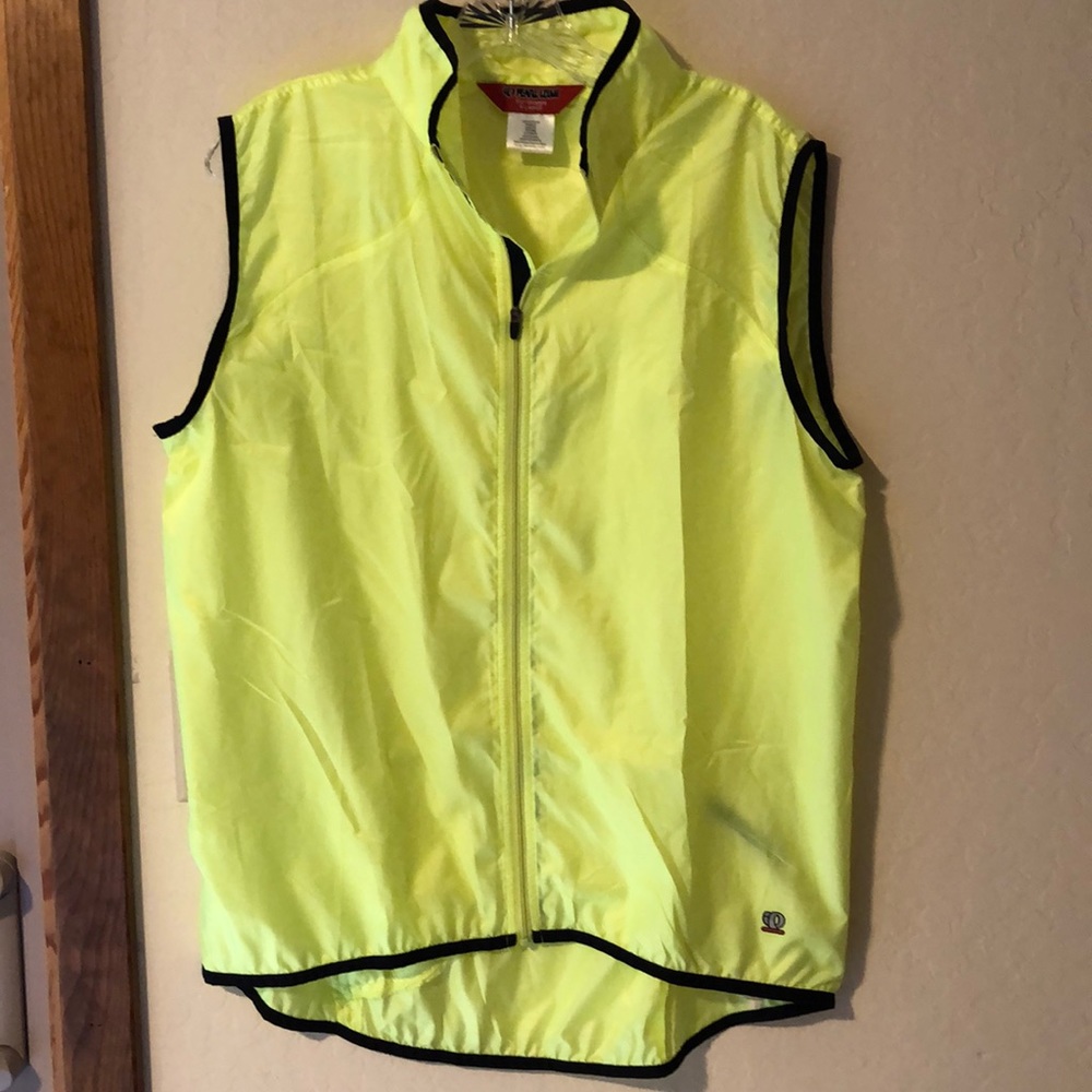 Pearl Izumi cycling vest yellow